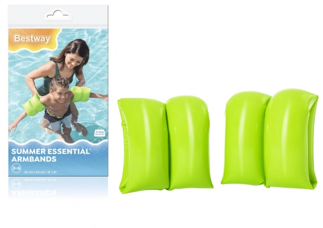 Opblaasbare groene armstukken Bestway