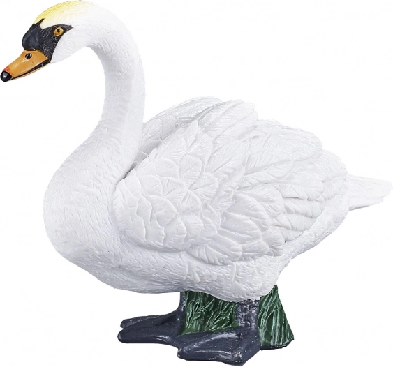 Realistische plastic figuur Zwaan