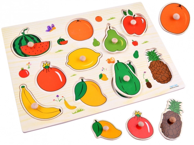 Houten puzzel Fruit