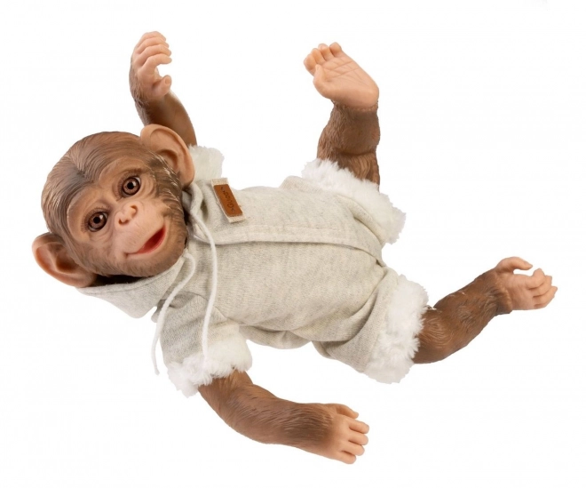 Guca 989 REBORN AAPJE - realistisch baby aapje met zacht stoffen lichaam - 32 cm