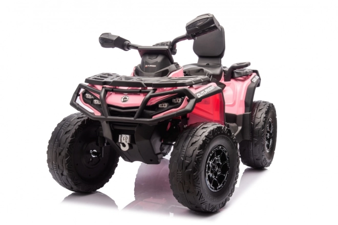 Elektrische kinderquad Outlander roze