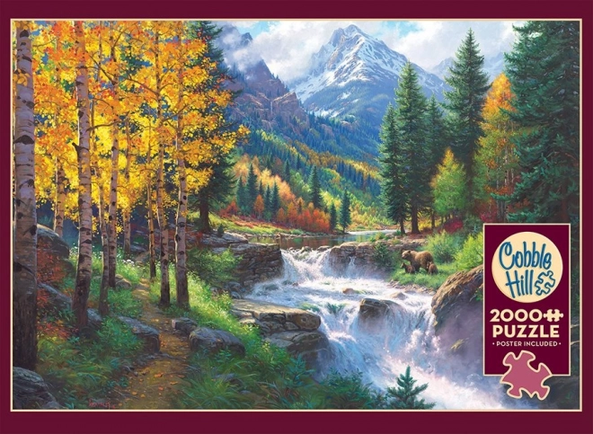 Puzzel Verheven Berg Rocky Mountain 2000 stukjes