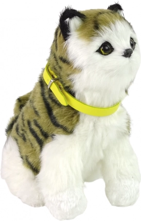 Interactieve pluchen kitten – miauwt, beweegt met kop en staart