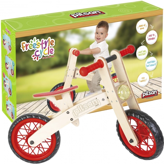 Pilsan Freestyle rode kinderloopfiets