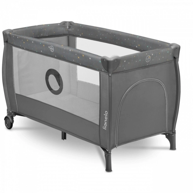 Reisbedje Lionelo Stefi Plus grijs multicolor