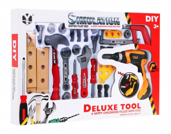 Doe-het-zelf set + interactieve schroevendraaier - 26 stuks