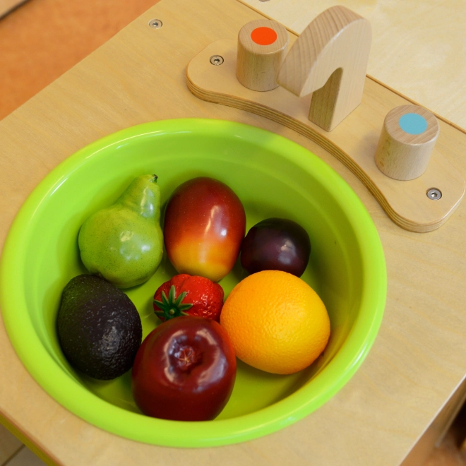 Realistisch fruitset voor de keuken, 10-delig