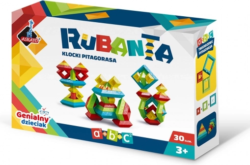 Rubanta Pythagoras-blokken – educatieve bouwset, 30 stuks