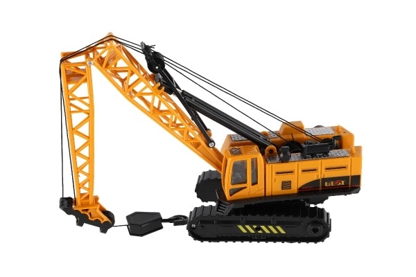 Plastic kraanwagen op inertie 26 cm