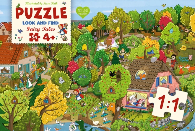 Magellan Puzzel Zoek en vind Roodkapje