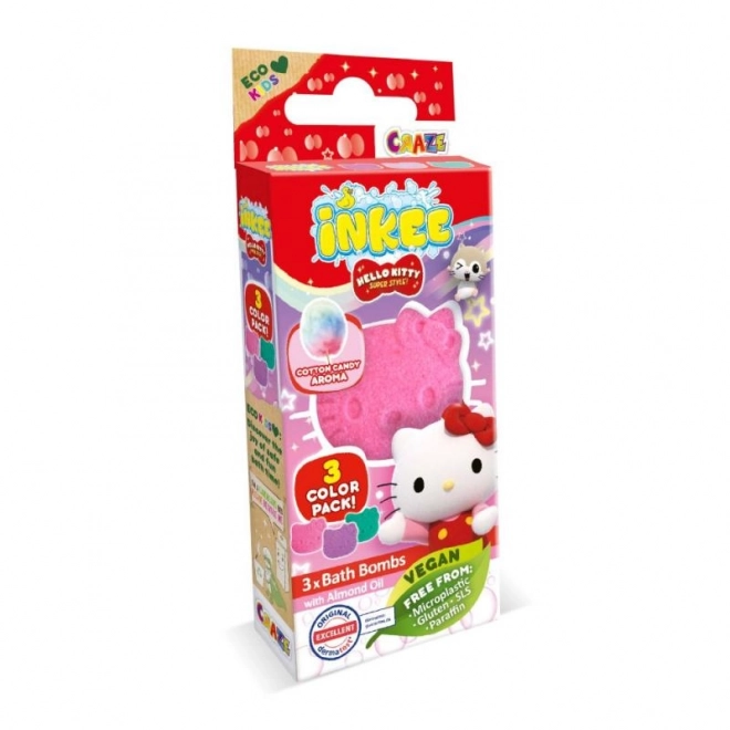 INKEE - Mini verpakking bruisende bom - Hello Kitty
