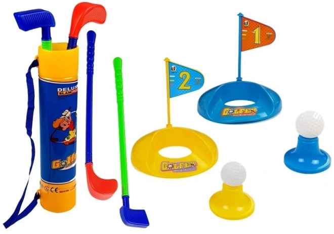 Mini golf set voor kinderen