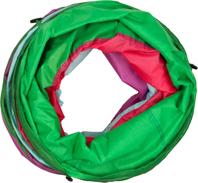 Kleurrijke kindertunnel rups