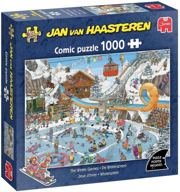 Puzzel JvH Winterspelen 1000 stukjes