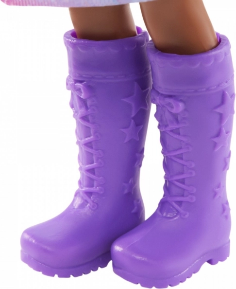 Iconische paarse schoenen