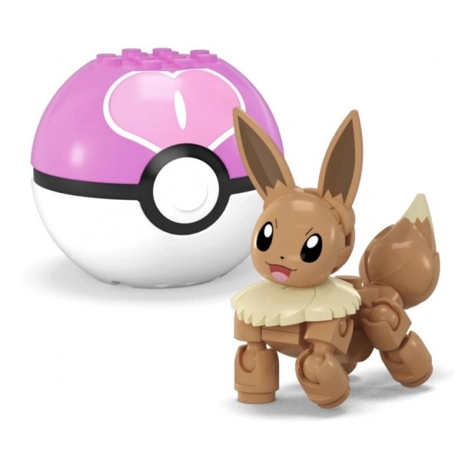 Constructieset Pokémon Poké Ball Charmander en Eevee