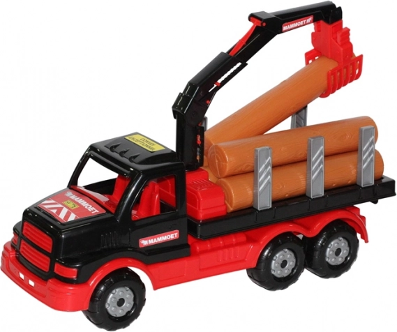 Bosbouwauto Mammoet