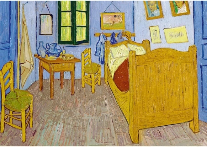 Puzzle TREFL Kunstcollectie: Slaapkamer in Arles 1000 stukjes