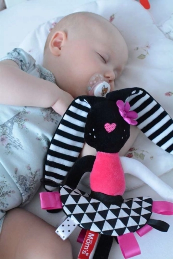 Veilig vanaf 0+ en ideaal om mee te knuffelen