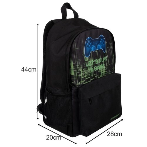 School gaming rugzak 22 l met gymtas KRUZZEL