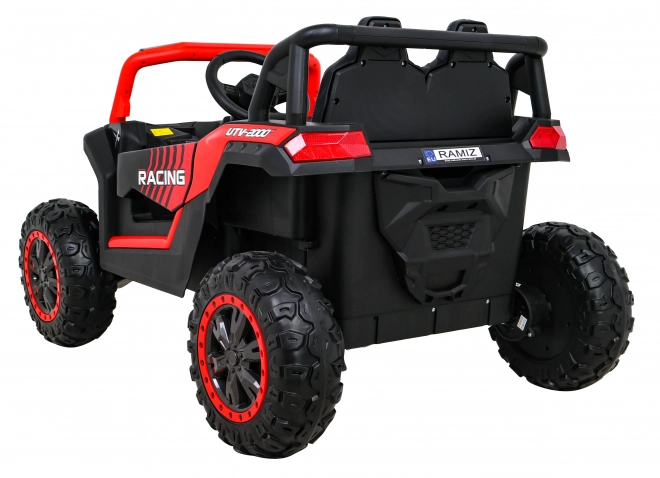 Buggy UTV 2000M raceauto met accu + MP3 geluiden lichten + afstandsbediening + langzame start