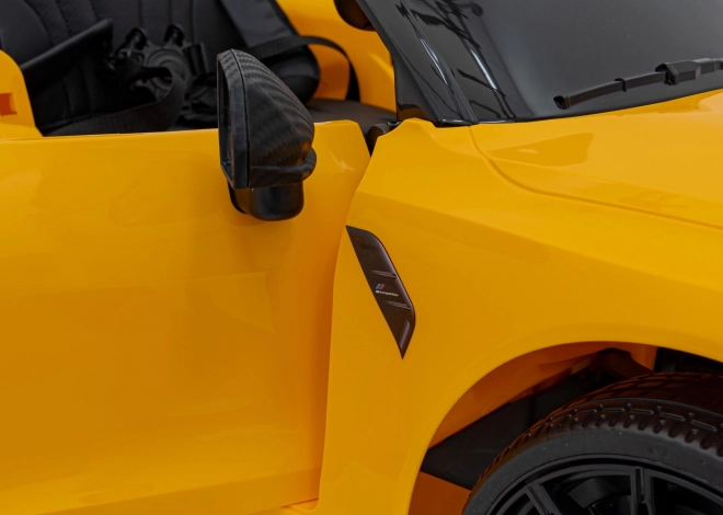 BMW M4 Witte Voertuig – Gele