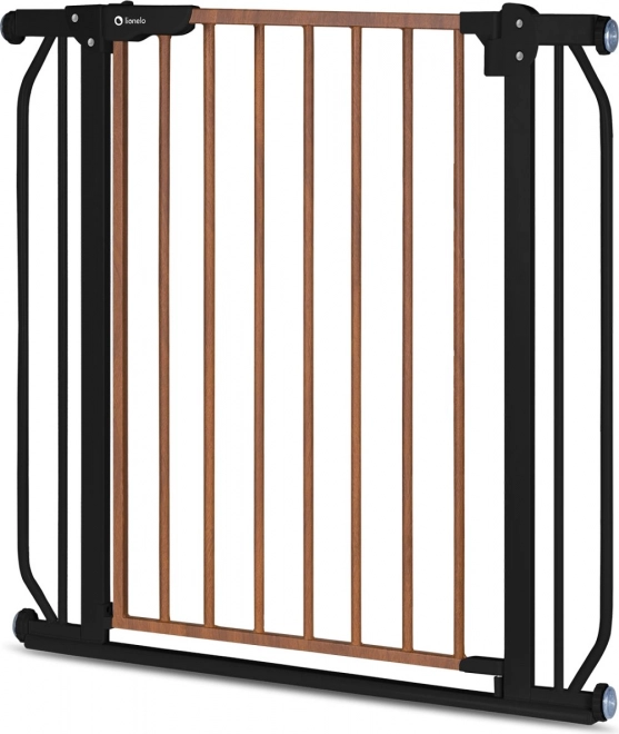LIONELO Veiligheidsbarrière Truus Slim Zwart Koolstof Natuurlijk