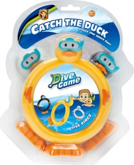 water spel vang de eendjes – ringen voor in het water