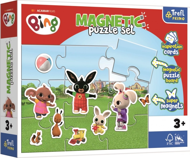 Magnetische puzzel: de speelse wereld van Bing