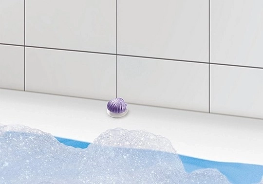 Decoratieve schelp met zuignap