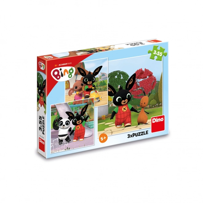 BING SPEELT 3x55 Puzzel