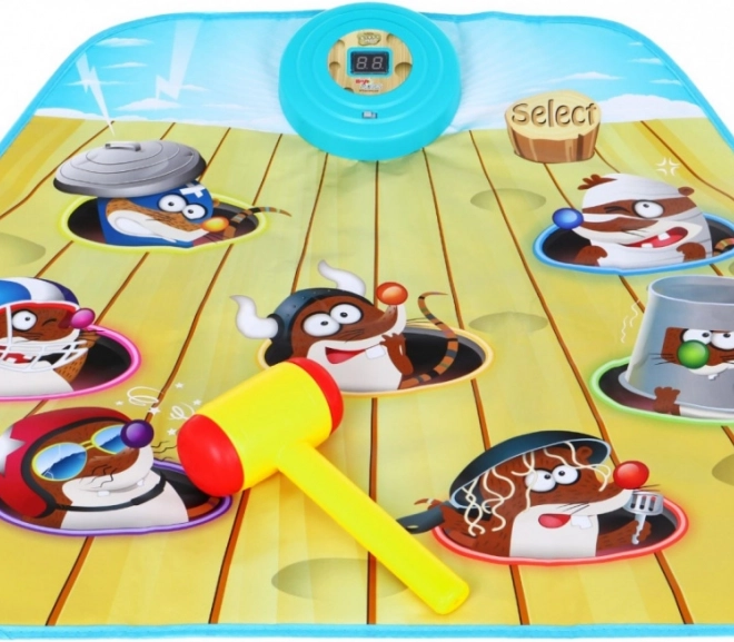 Spel Sla de Mol – interactieve mat met hamertje voor kinderen 3+