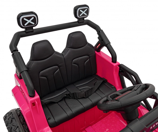 Off Road roze elektrische kinderauto