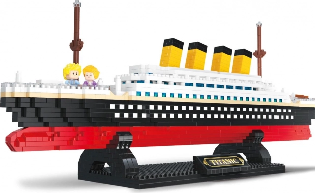 Bouwpakket Titanic 35x8x14,5 cm