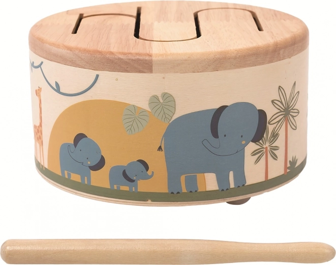 houten safari-trommel voor kinderen