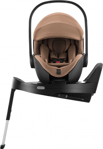 Autostoeltje Baby-Safe Lux in luxueus warm karamel