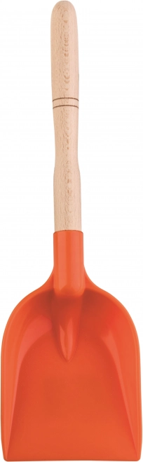 Androni schep met houten steel 34 cm – Rood