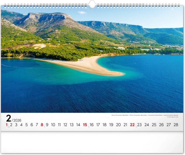 Muurkalender Zee 2026
