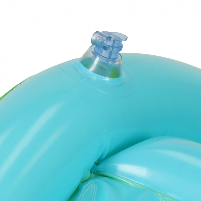 Groene opblaasbare drijfring met klep BESTWAY voor baby's