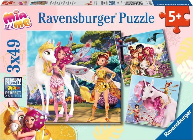 Puzzel Mia en ik 3x49 stukjes