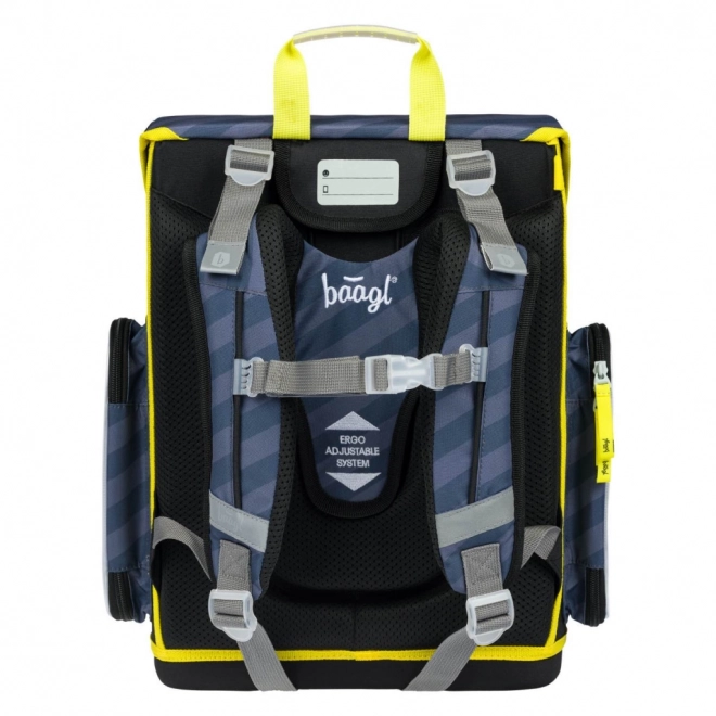 BAAGL SET 3 Ergo Bagr: boekentas, etui, zak