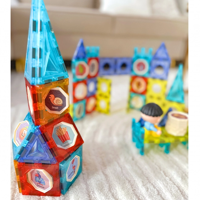 Woopie magnetische bouwset kasteel 98 stuks