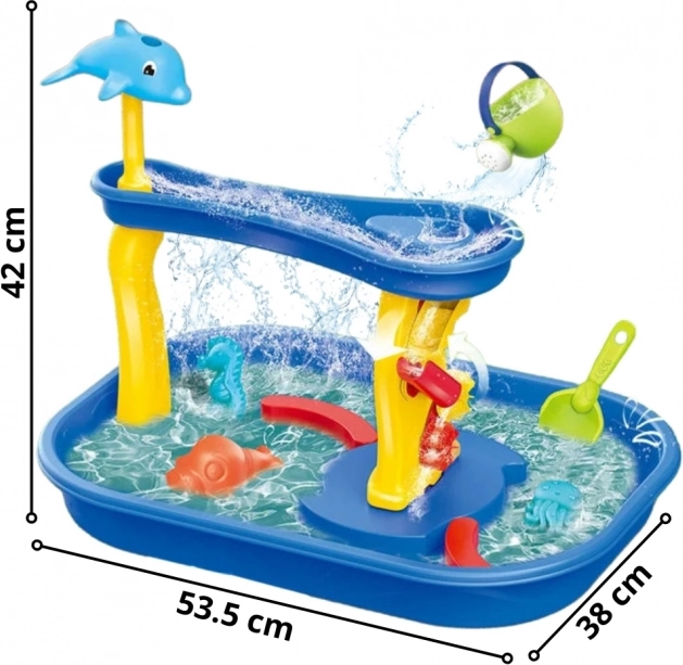 Woopie Waterval Tafel Dolfijntje 11 stuks