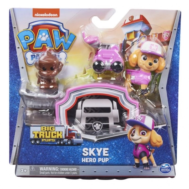 Paw Patrol grote vrachtwagenfiguren met accessoires