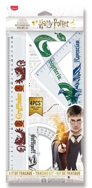 MAPED Set linialen Harry Potter 4 stuks