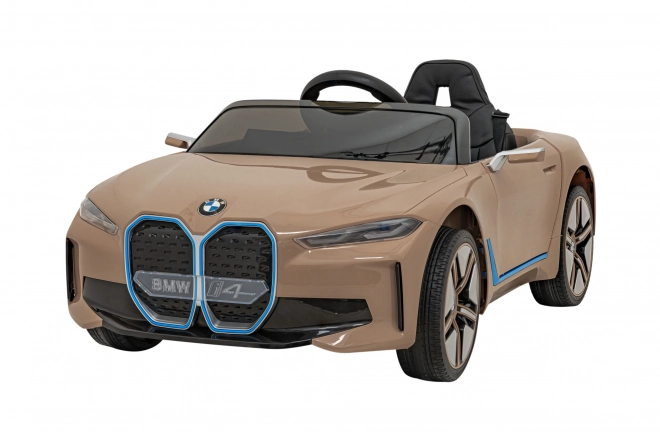 Kinderauto op batterij BMW i4 – Gouden