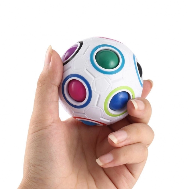 Puzzel - kleurrijke bal