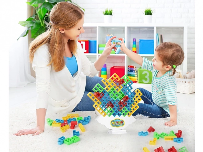 Speelgoed Bouwset Balancerende Toren Tetris 3D Spel