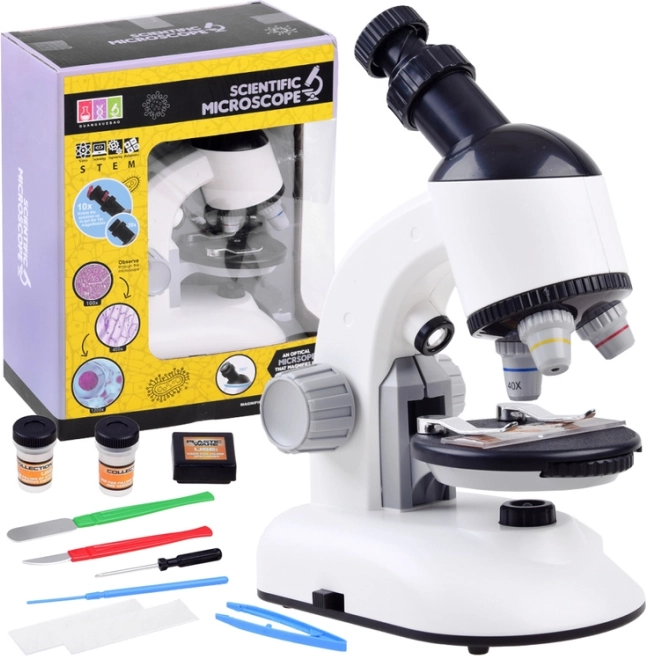 Educatieve laboratoriummikroscoop voor jonge wetenschappers – Mikroscoop