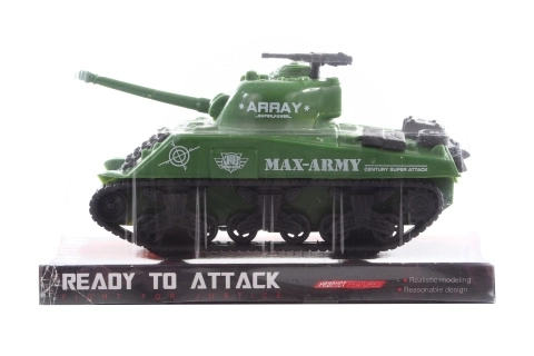 Plastic tank met traagheidsaandrijving